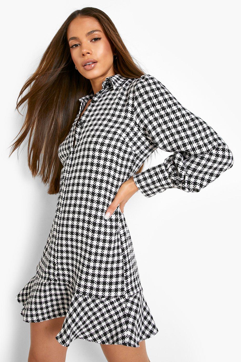 checked shirt dress uk