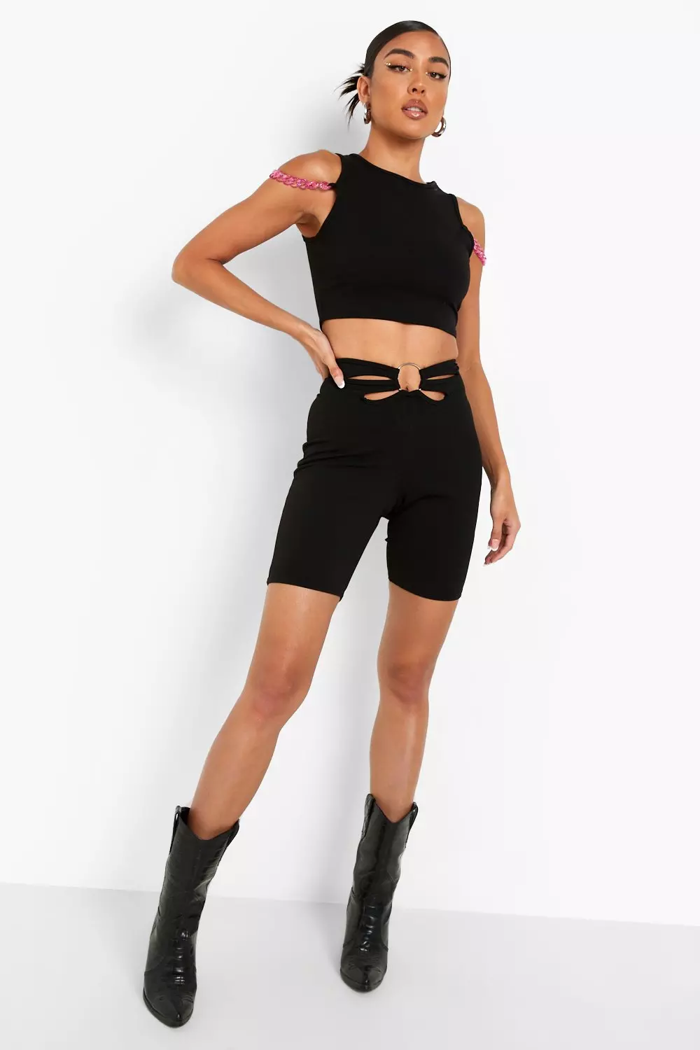Cut Out Cycling Shorts