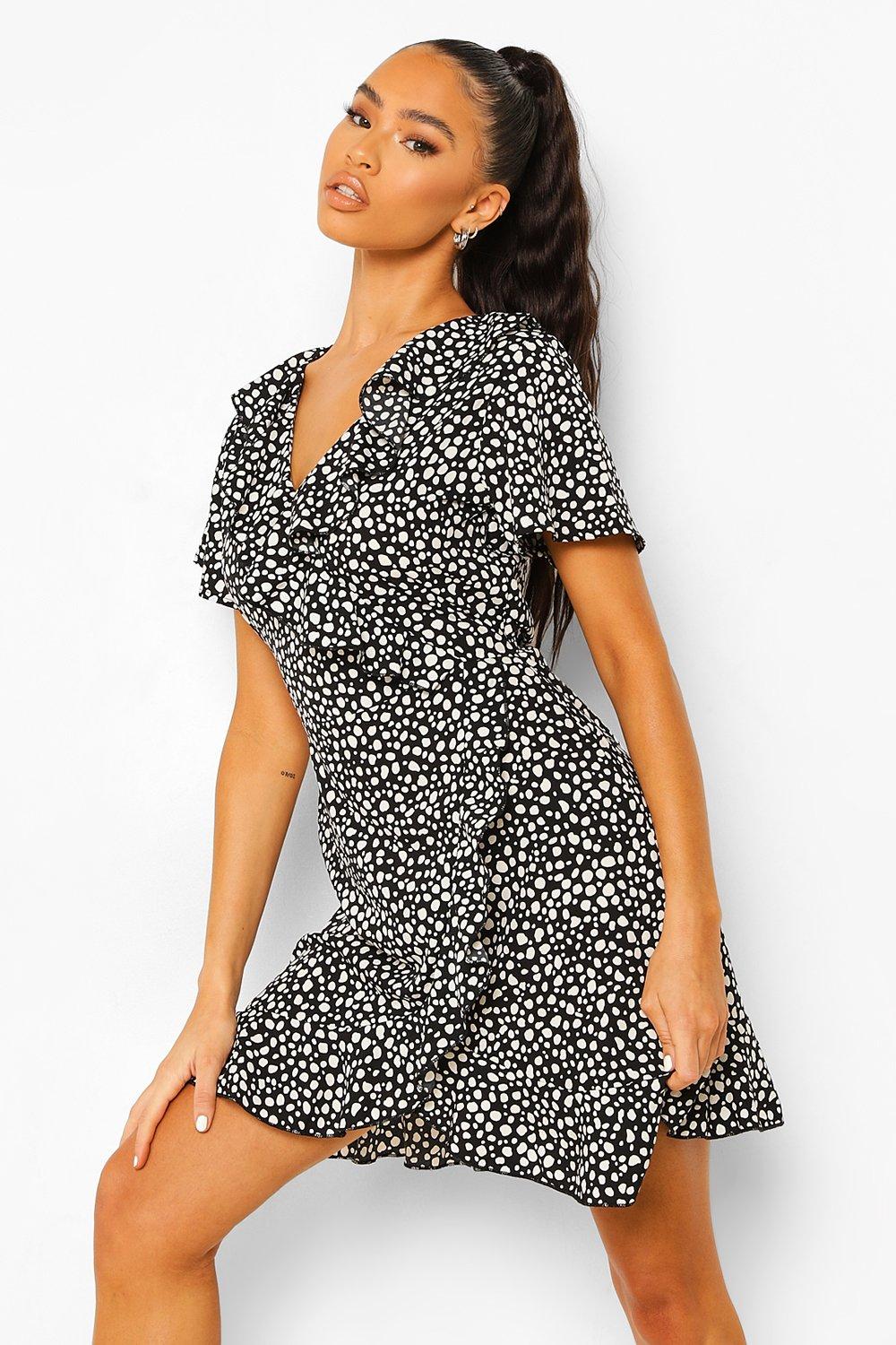 Boohoo clearance dalmatian dress