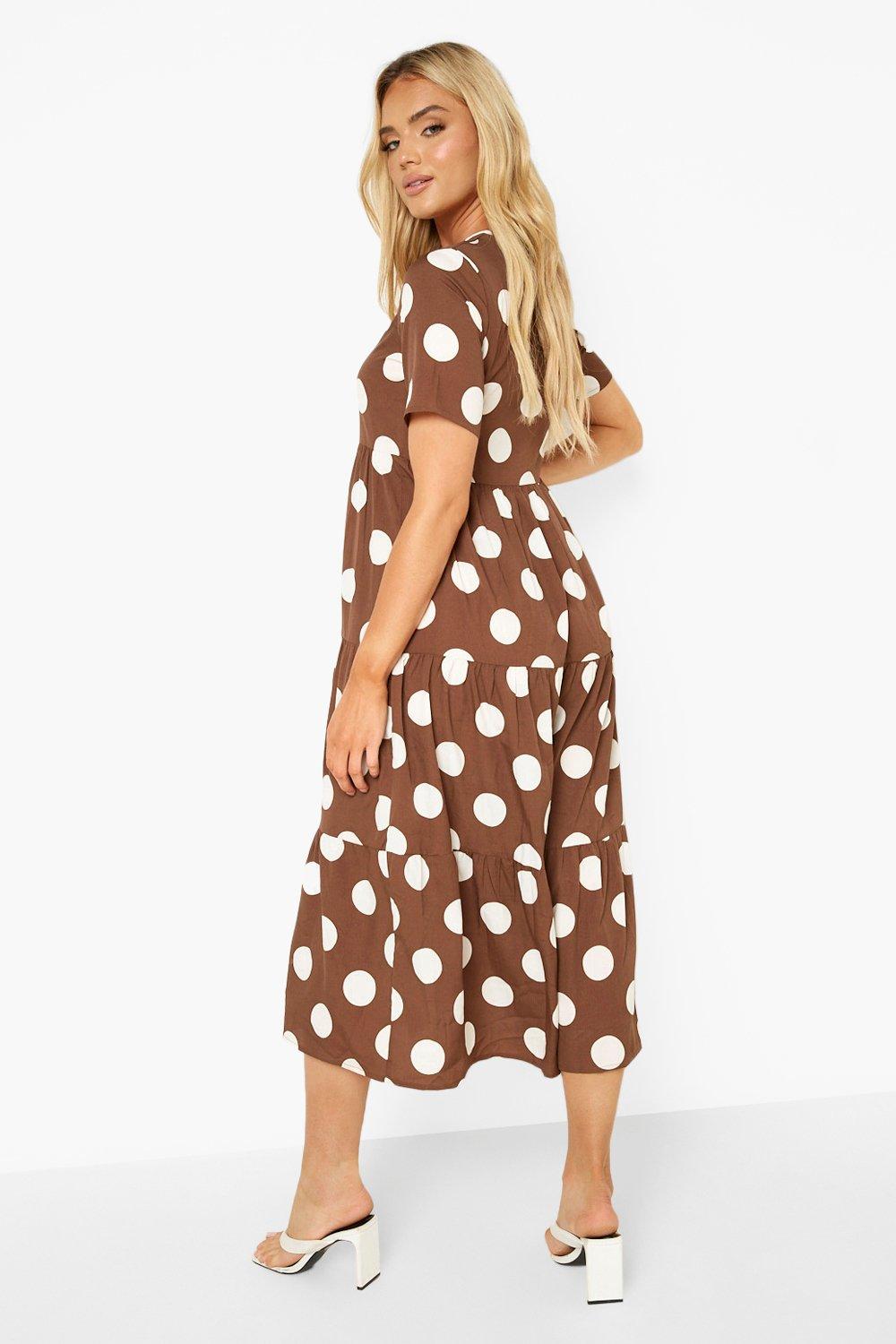 Summer to Fall: How to Style a Chocolate Brown Dress