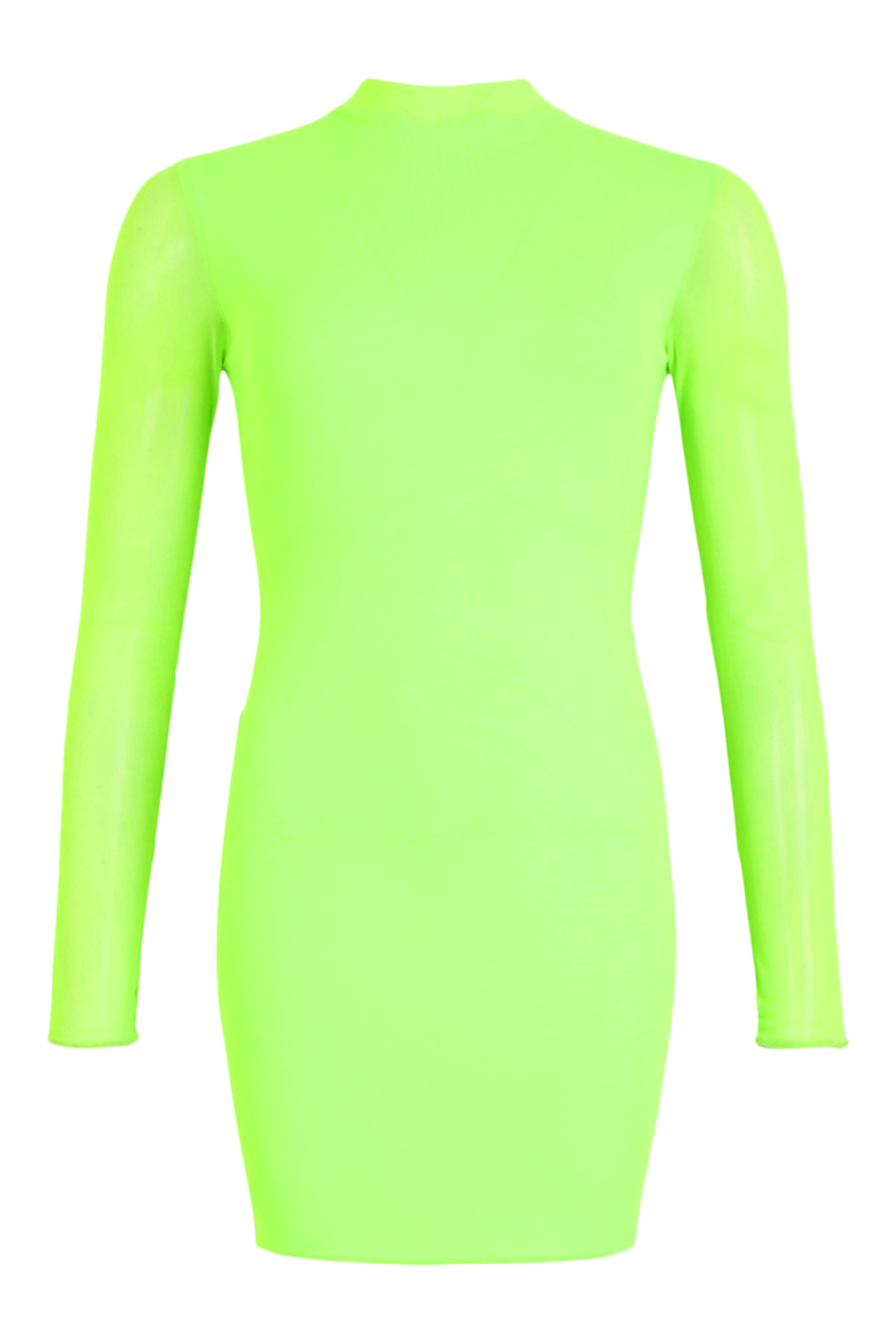 Boohoo hotsell neon dress