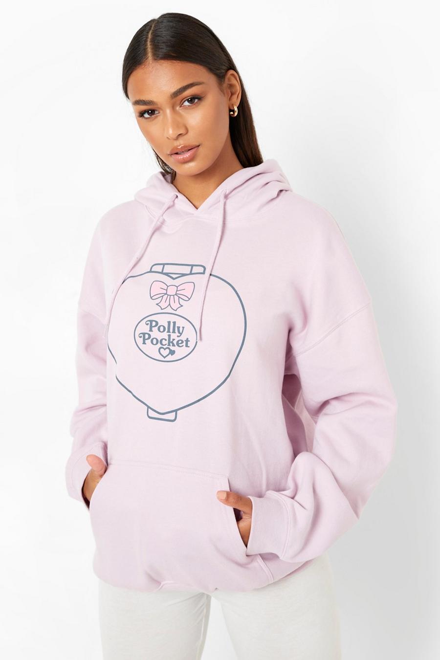 Oversize Hoodie mit Polly Pocket Print, Lilac image number 1