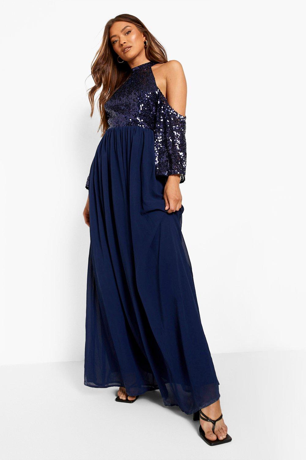 Maya cold shoulder hot sale maxi dress