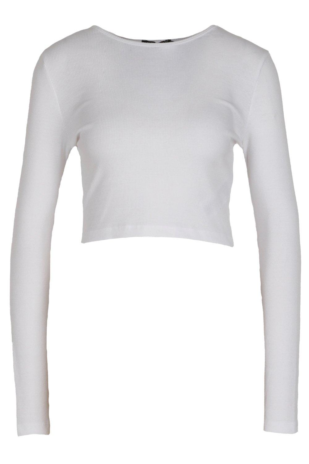 Buy 2 for $80 | Milla Rib Shelf Bra Long Sleeve Tee