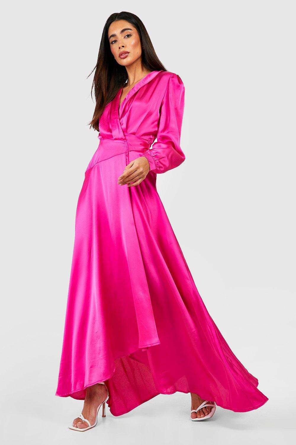 Boohoo silk dressing clearance gown