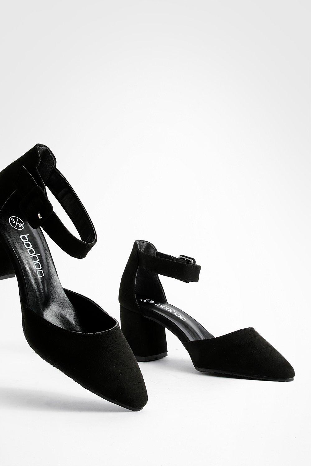 Boohoo hot sale black shoes