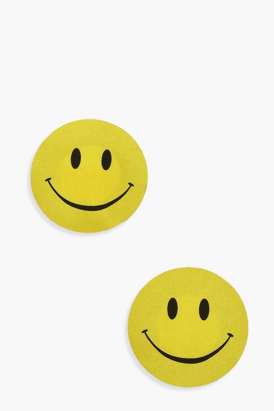 Yellow Smiley Face Nipple Cover image number 1