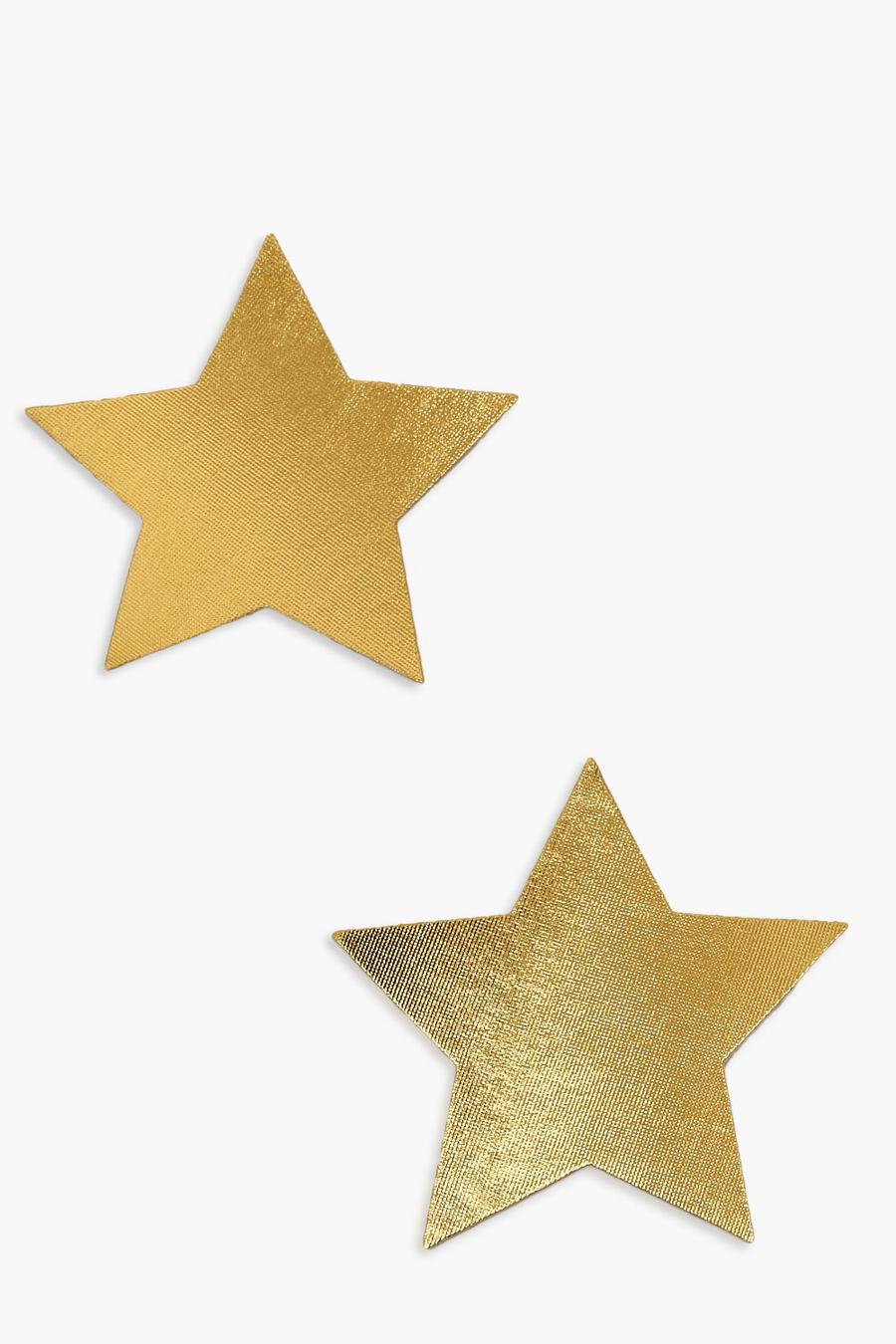 Gold Foil Star Nipple Cover image number 1