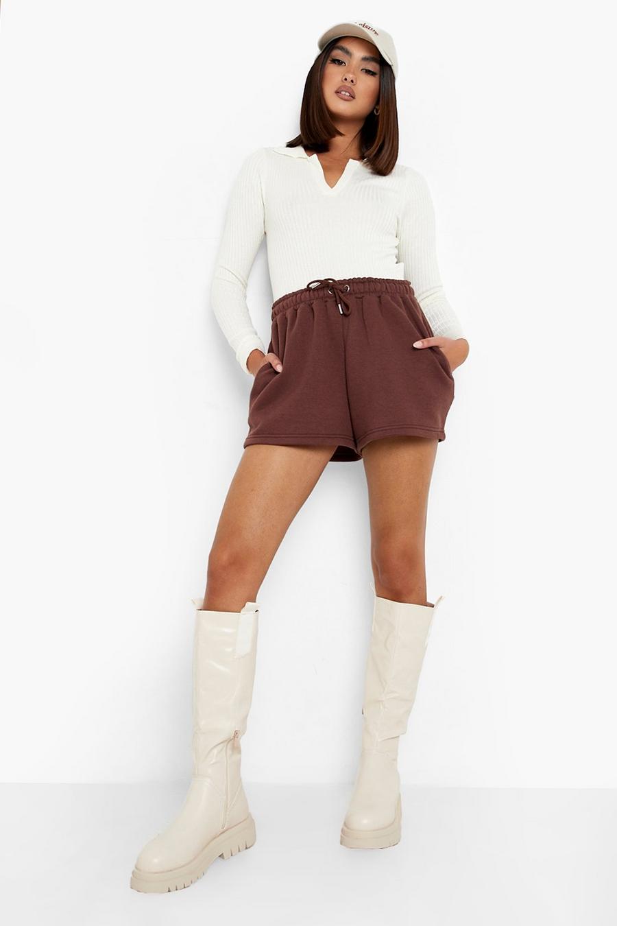 Cream Side Tab Detail Knee High Chunky Boots image number 1