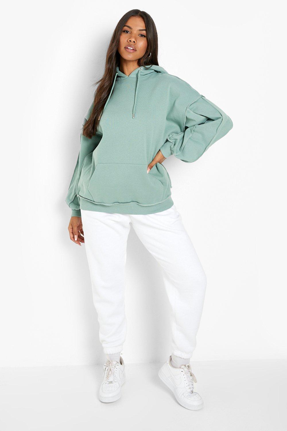 Mint green hoodie clearance women's