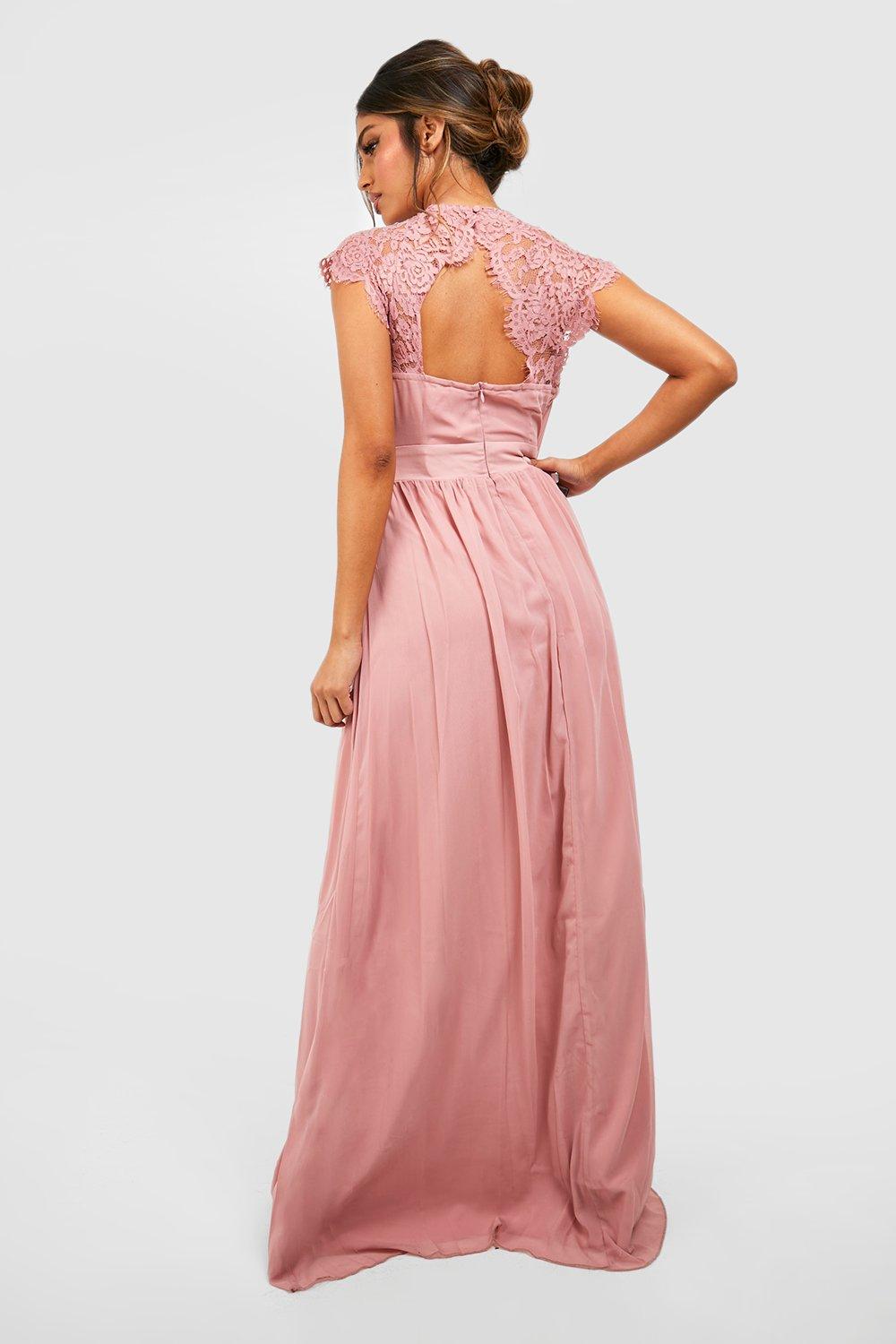 Tfnc lace 2024 detail bridesmaid maxi