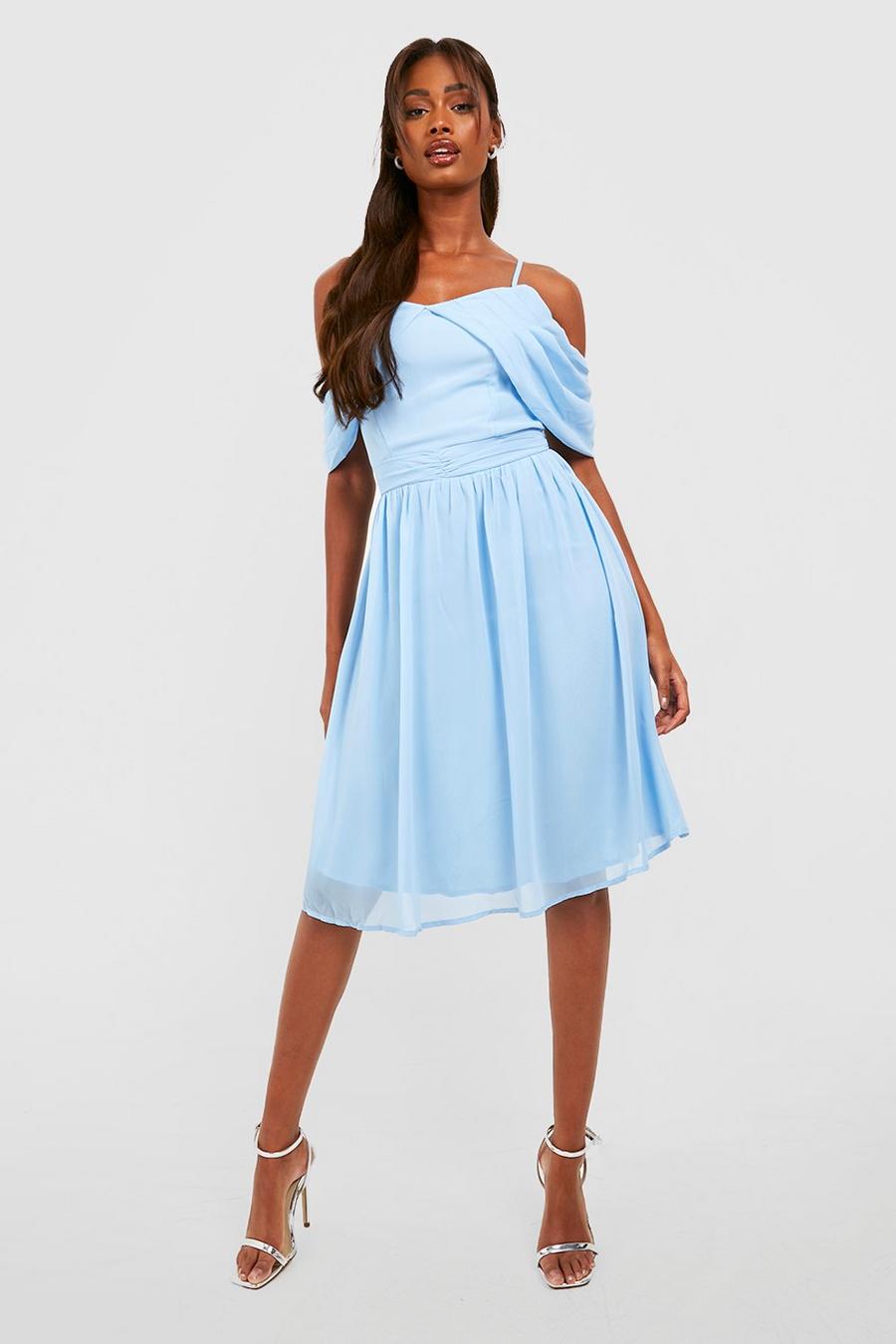 Blue Dresses | Women's Blue Dresses | boohoo USA