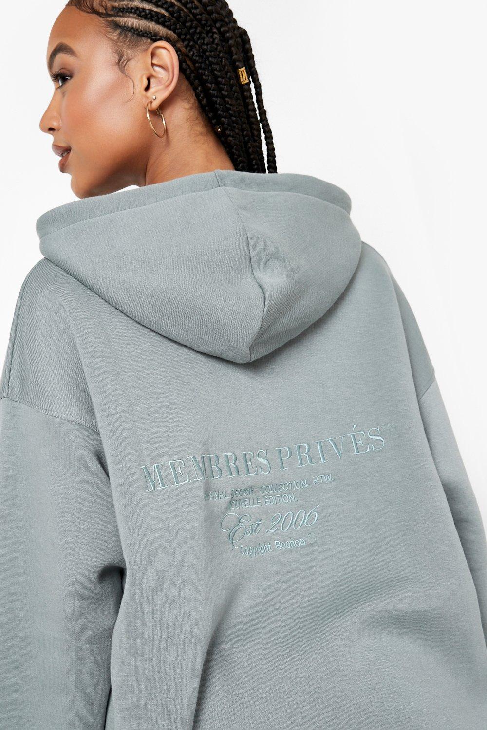 Boohoo oversize online hoodie