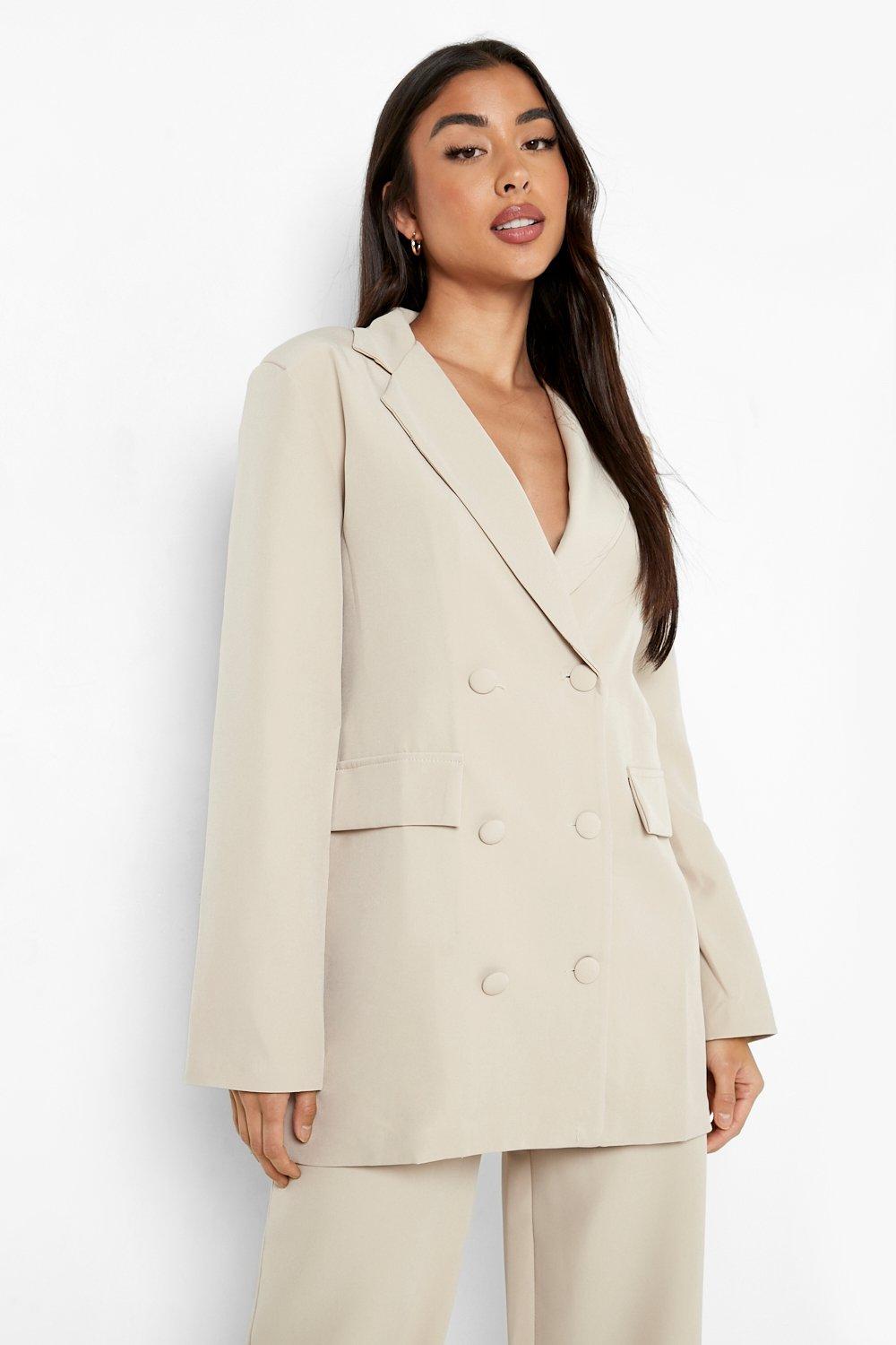 Oversized Double Breasted Blazer