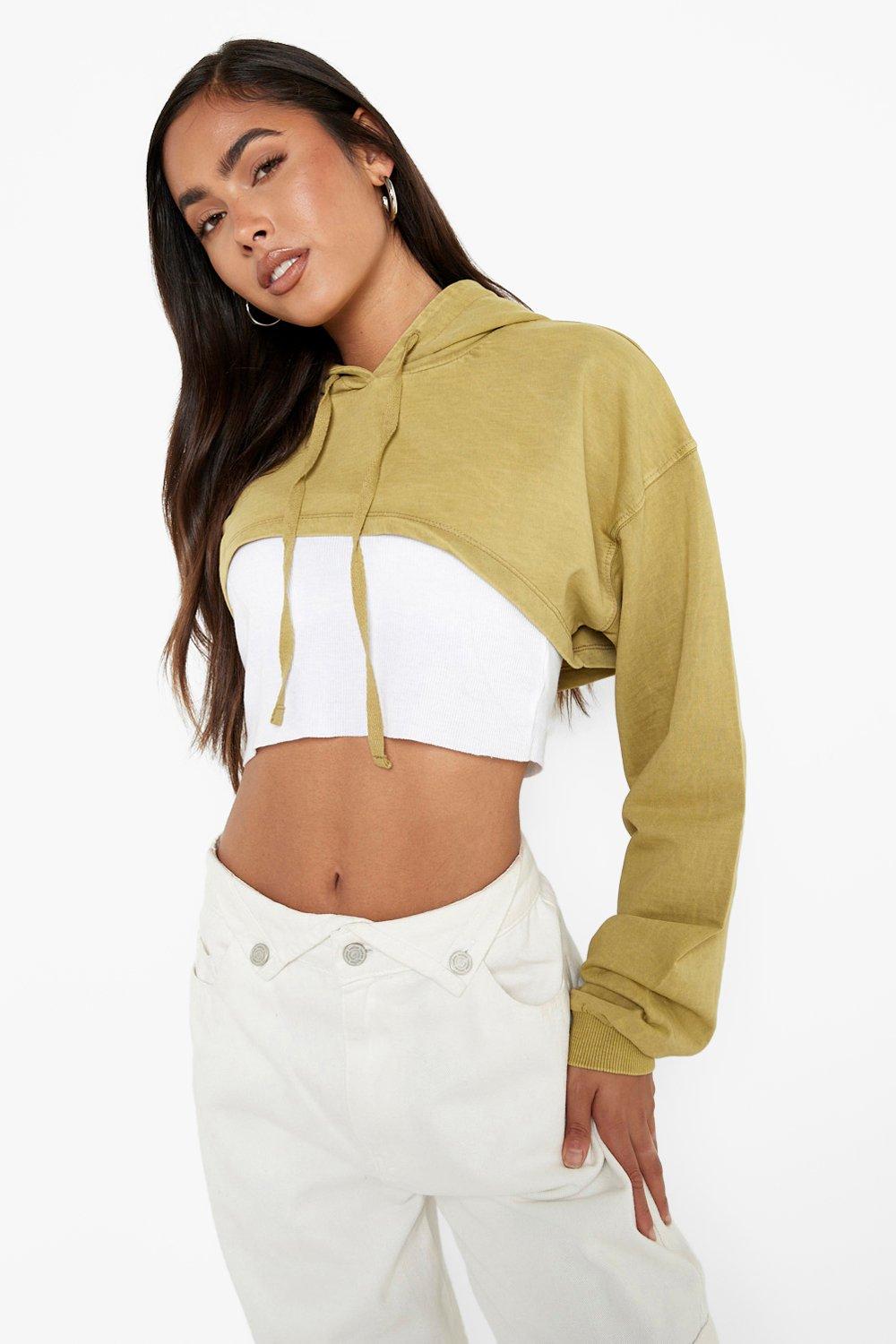 Extreme clearance crop sweatshirt