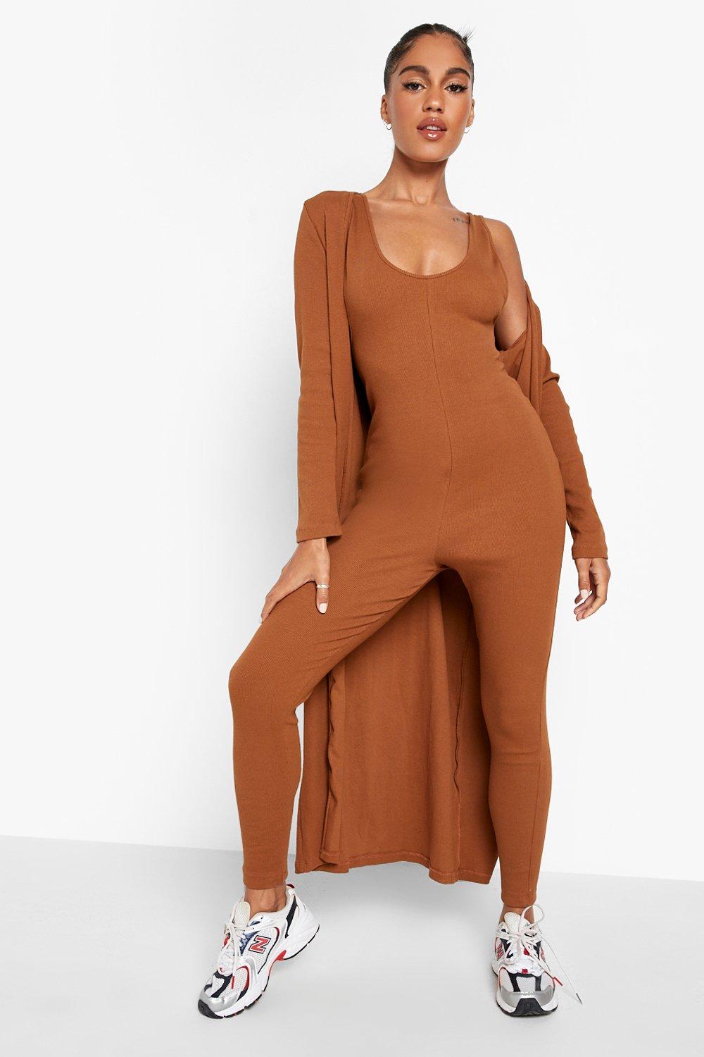 Cardigan jumpsuit store