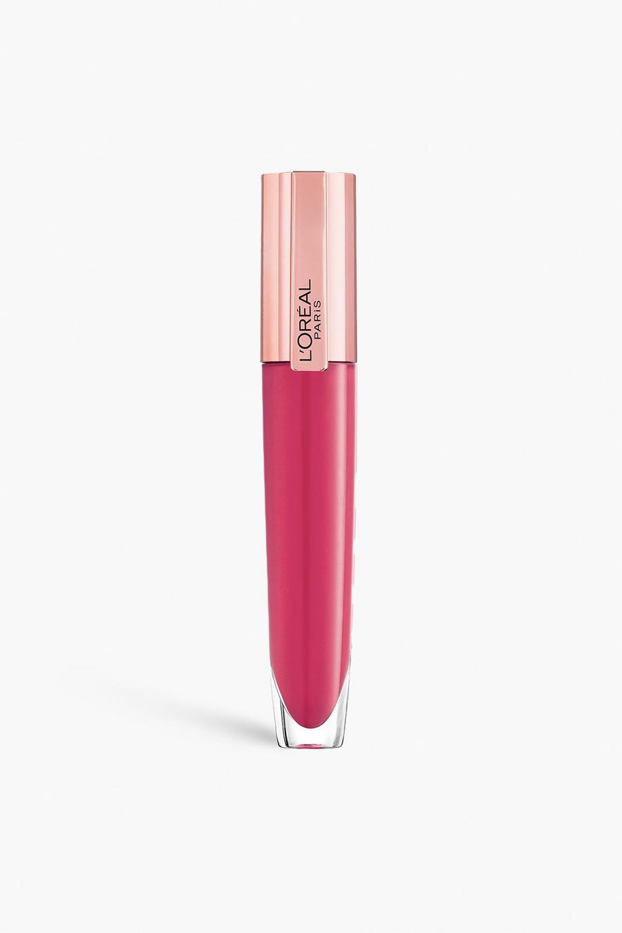 408 accentuate L'Oréal Paris Brilliant Signature Plumping Sheer Pink Lip Gloss 402 image number 1