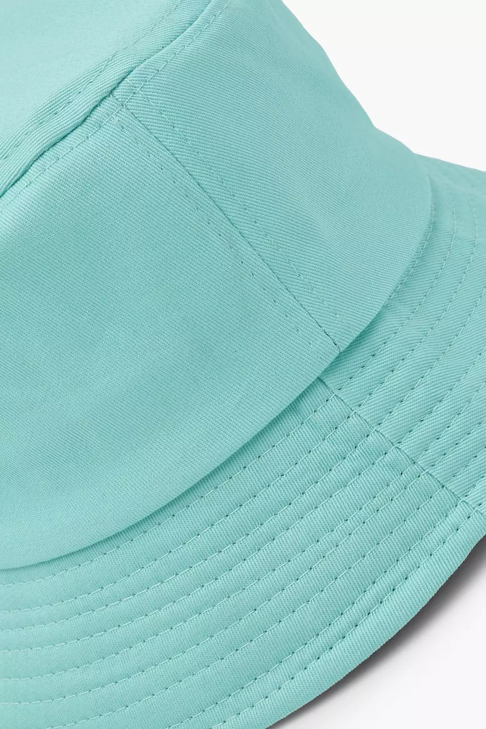 Blue Plain Woven Bucket Hat alternative image
