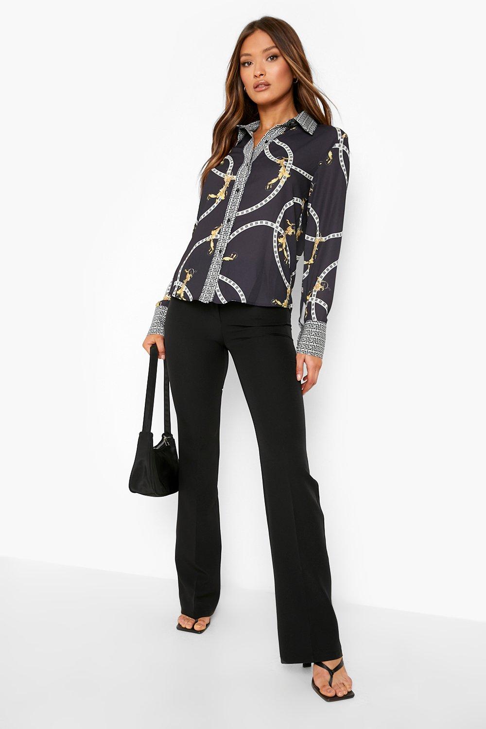 Boohoo chain clearance print shirt