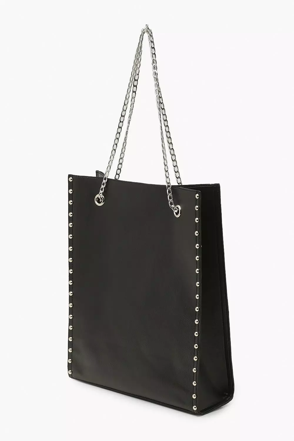 Studded shop tote bag