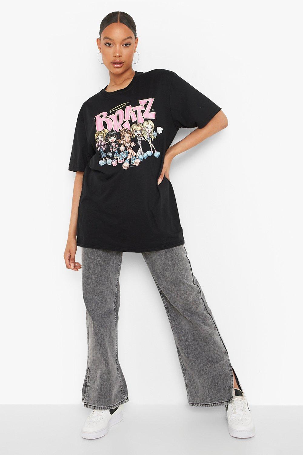 T-shirt oversize con stampa ufficiale delle Bratz