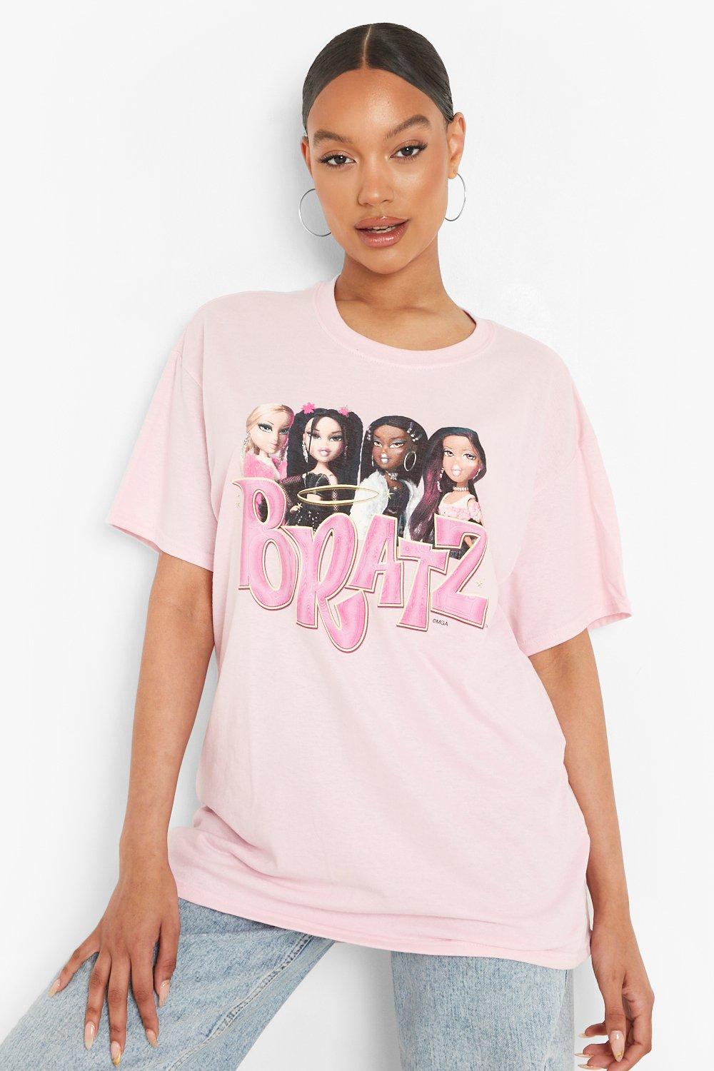 boohoo Plus Oversized New York T-Shirt - Pink - Size 14