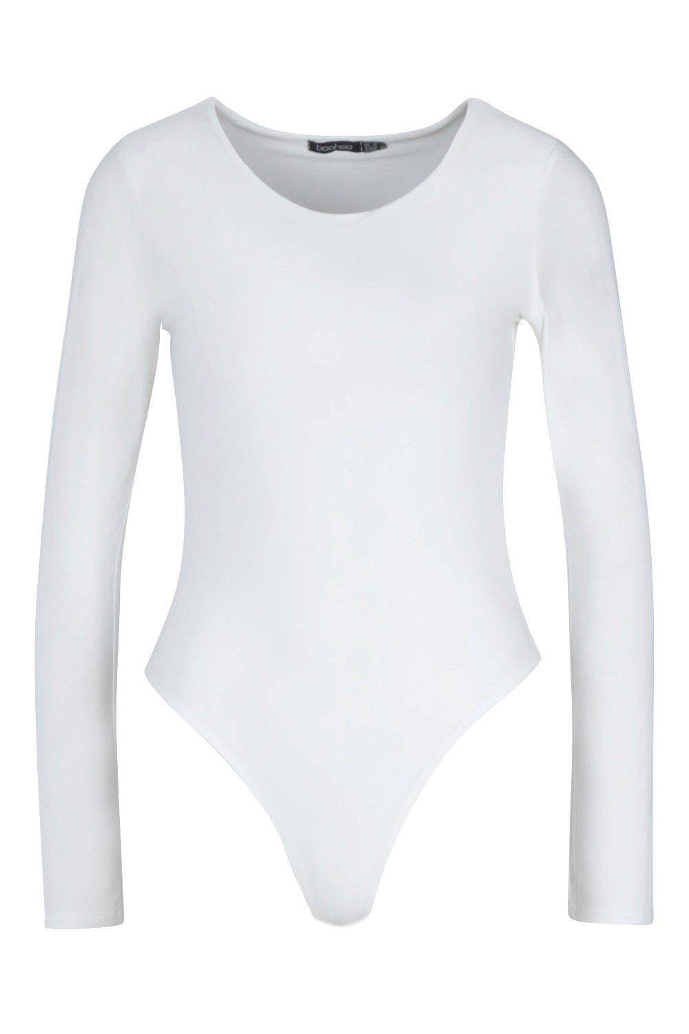 Double Layer Long Sleeve Bodysuit