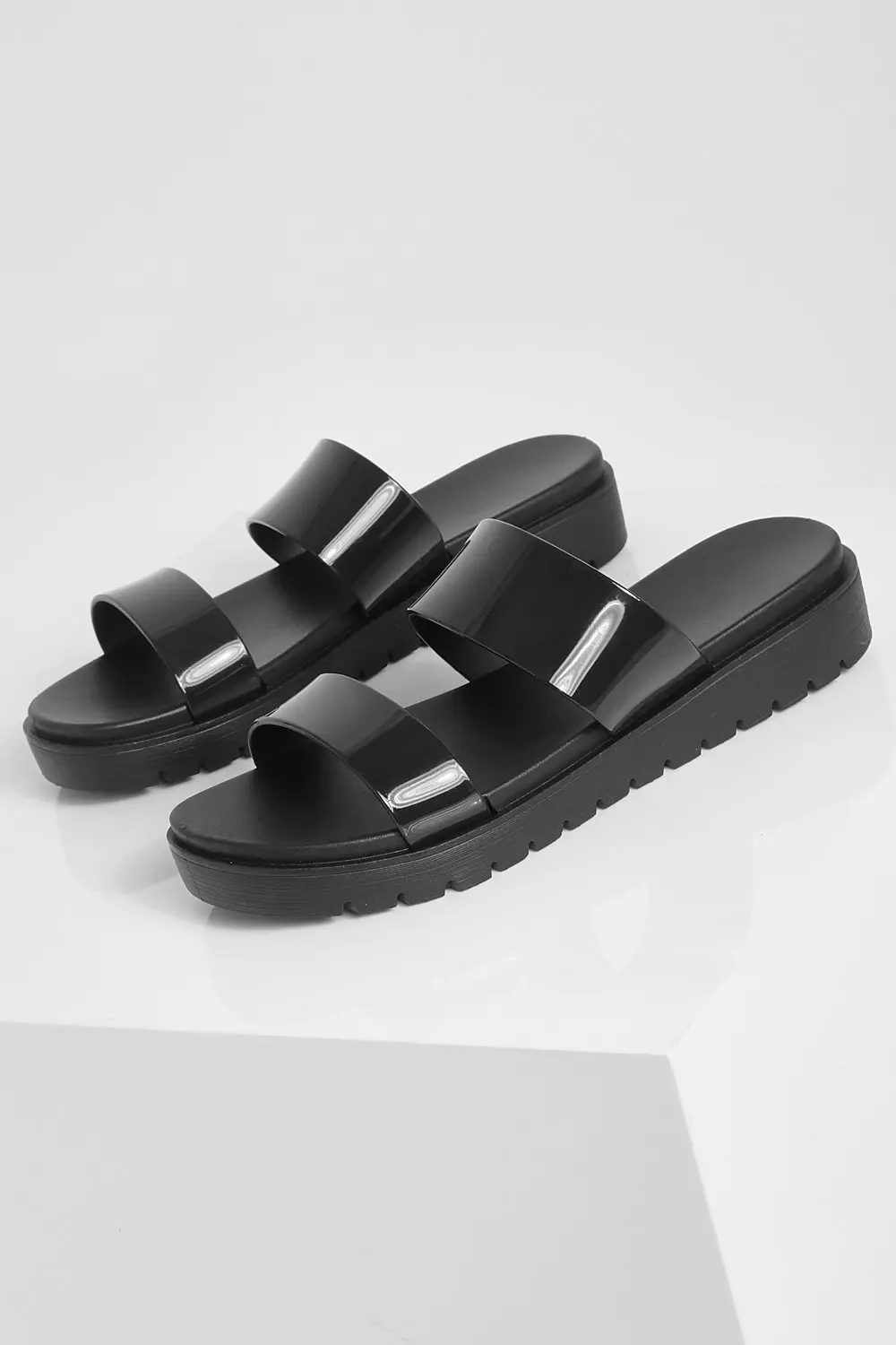 Chunky jelly hot sale flat sandals