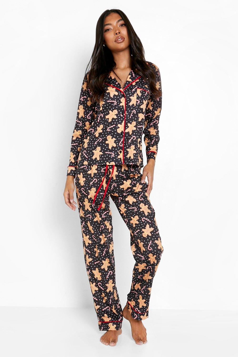 Gingerbread man pyjamas women's new arrivals