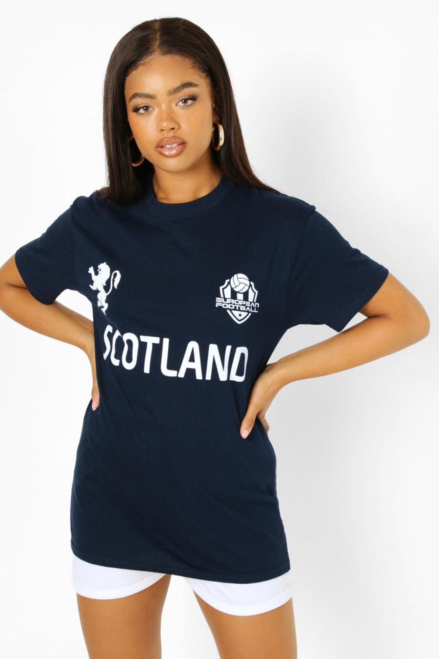 Navy Scotland Football T Shirt image number 1