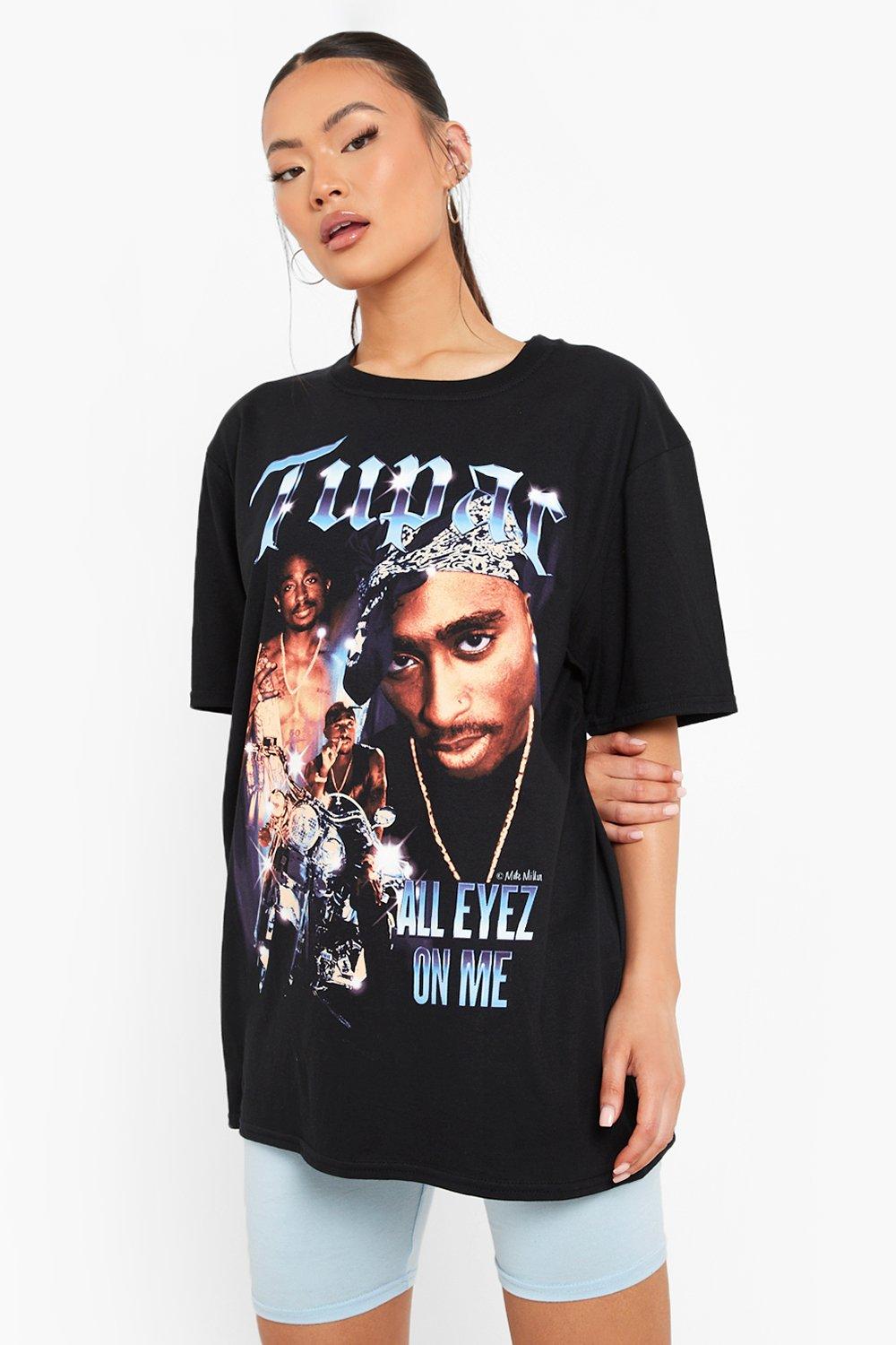 det kan Udvinding Ulejlighed Tupac Oversized Band T-Shirt | boohoo
