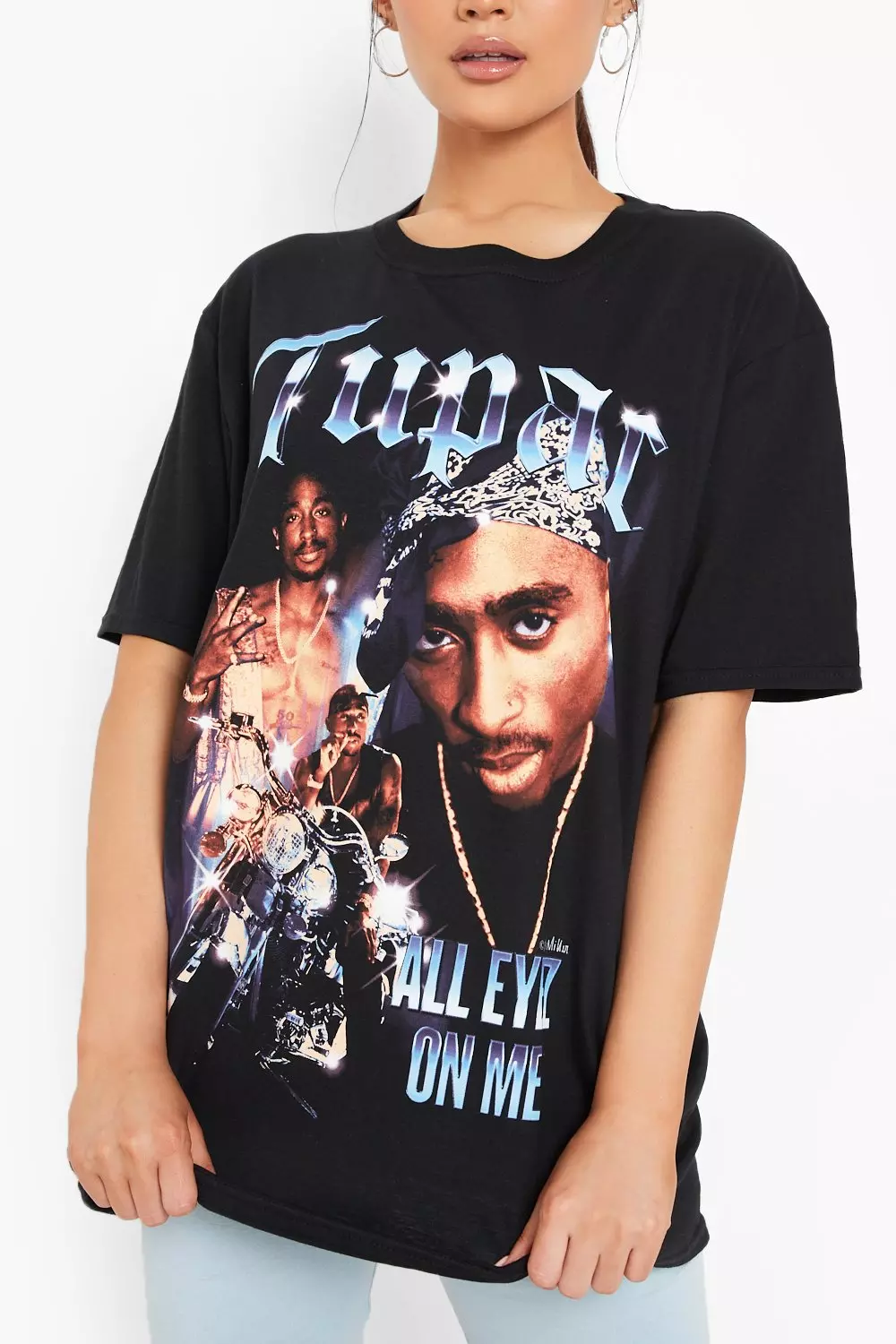 Tupac Oversized Band T-shirt