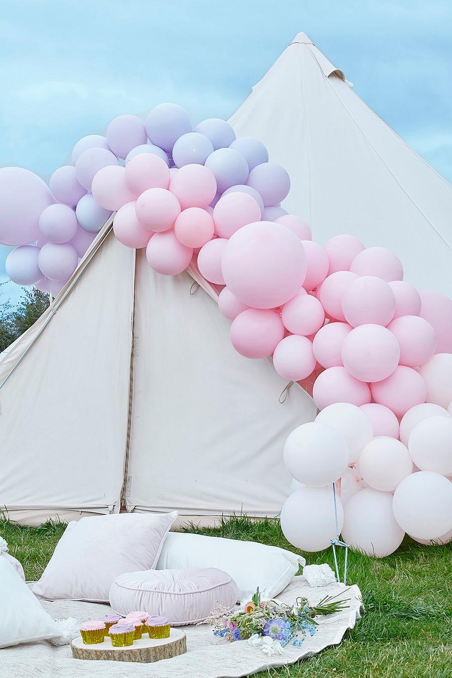 Pink Ginger Ray Pastel Balloon Arch image number 1