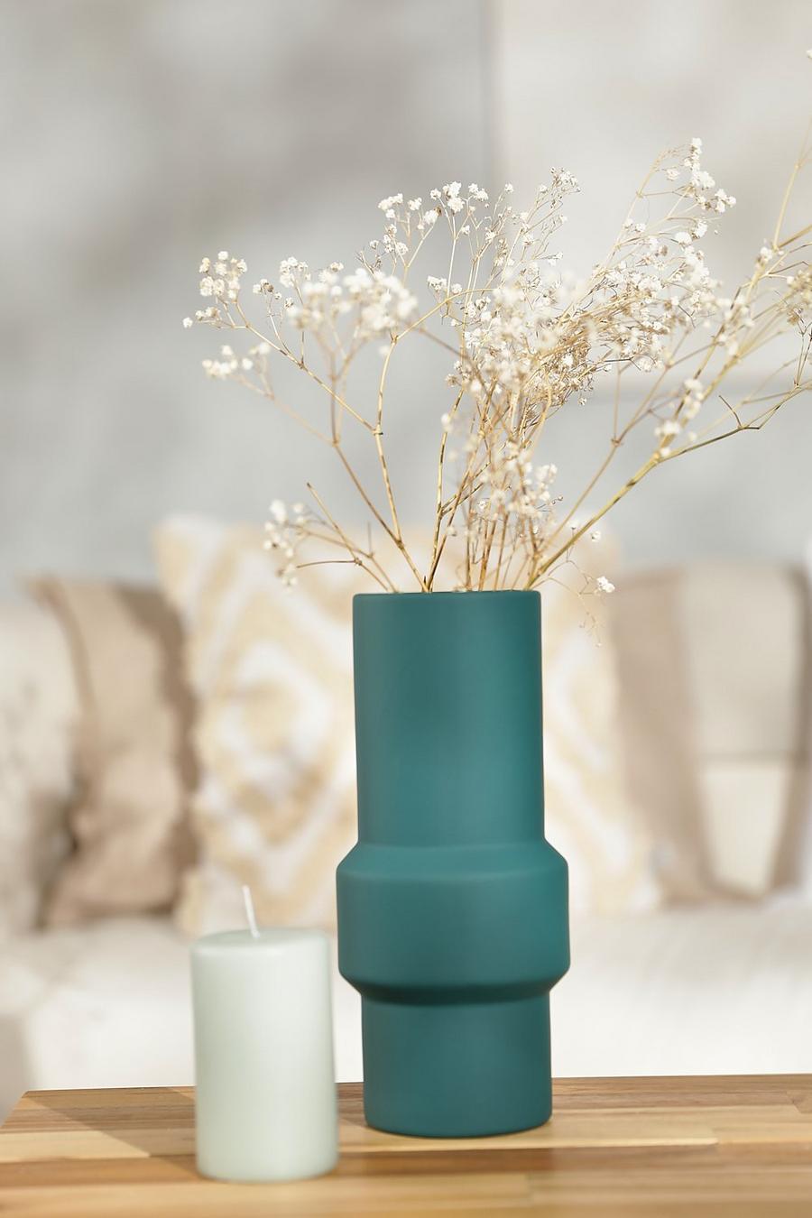 Green Cylinder Vase image number 1