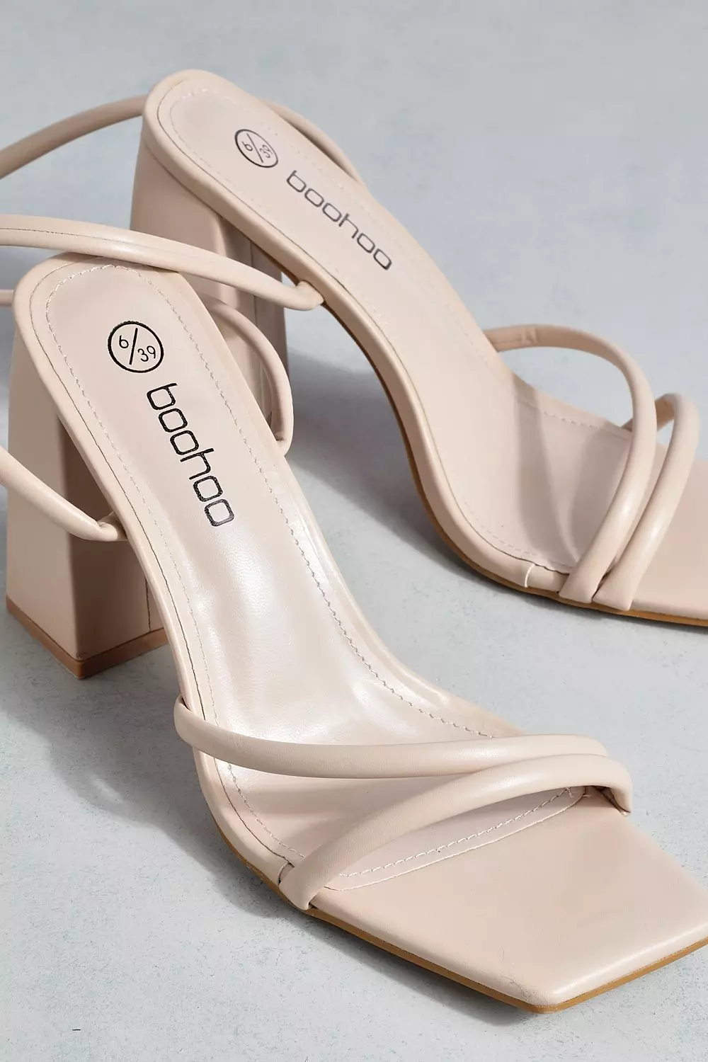 Boohoo strappy heels sale