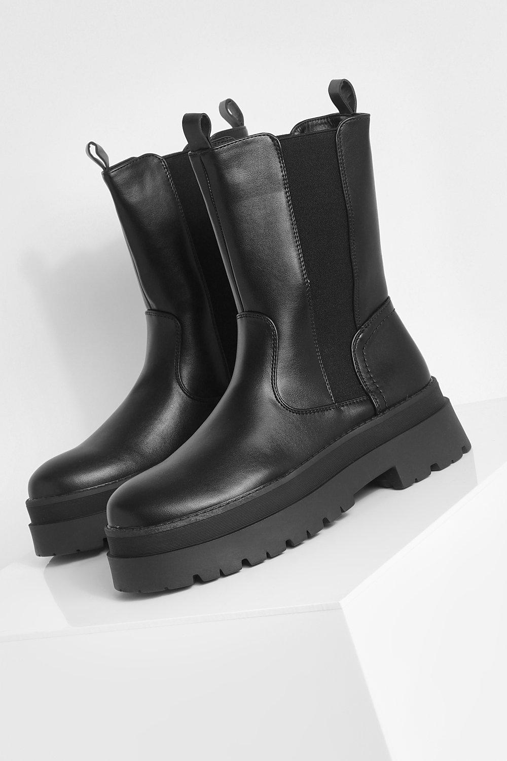 Boohoo chelsea boots sale