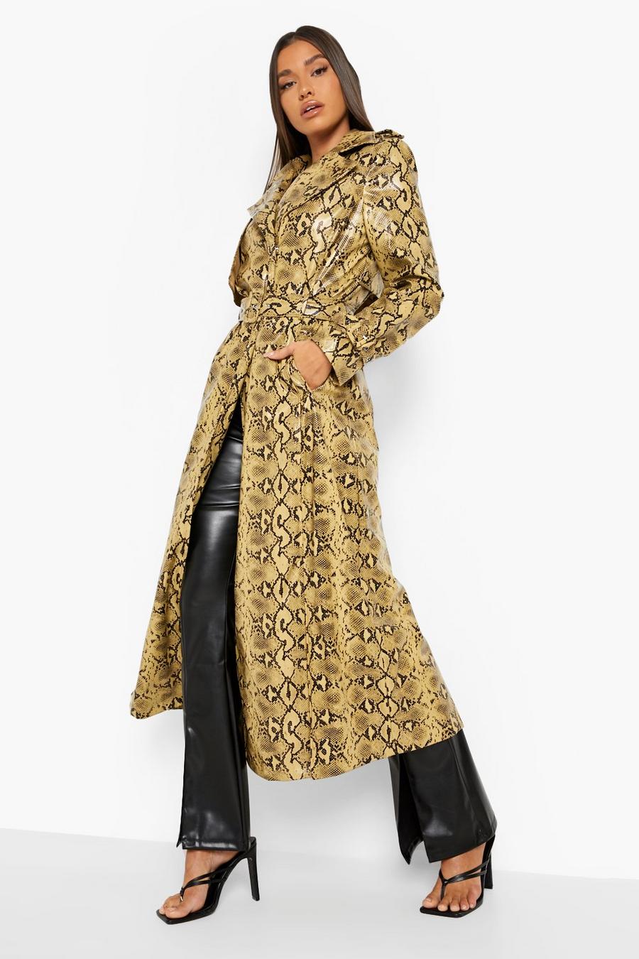 Snake Pu Trench Coat image number 1
