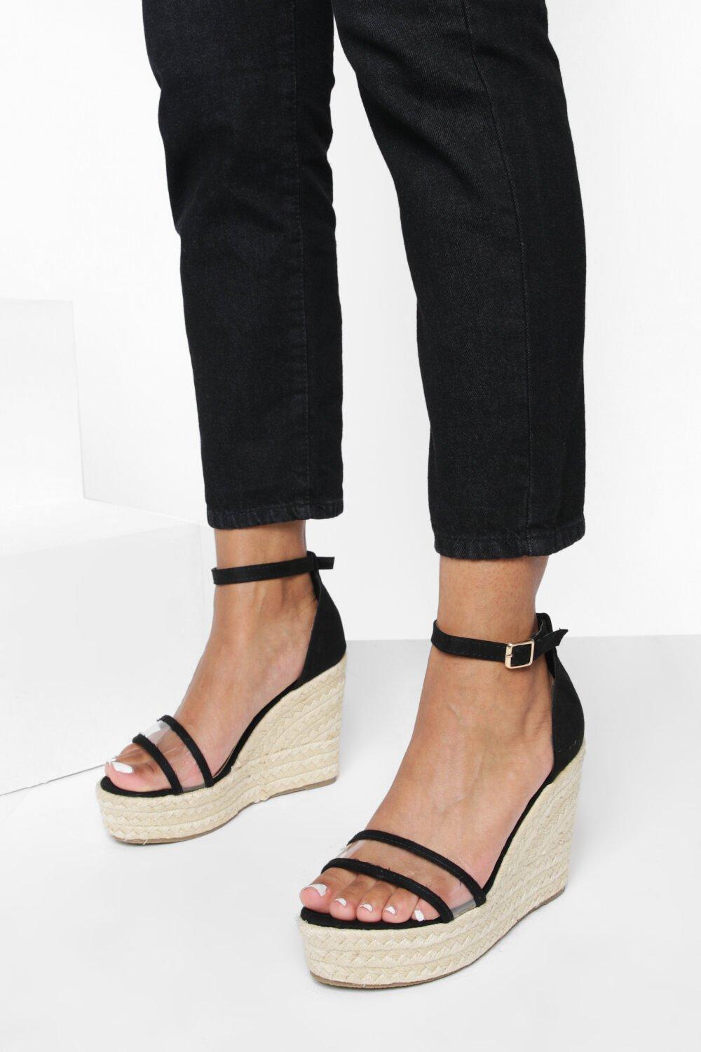 Boohoo wedge sale sandals