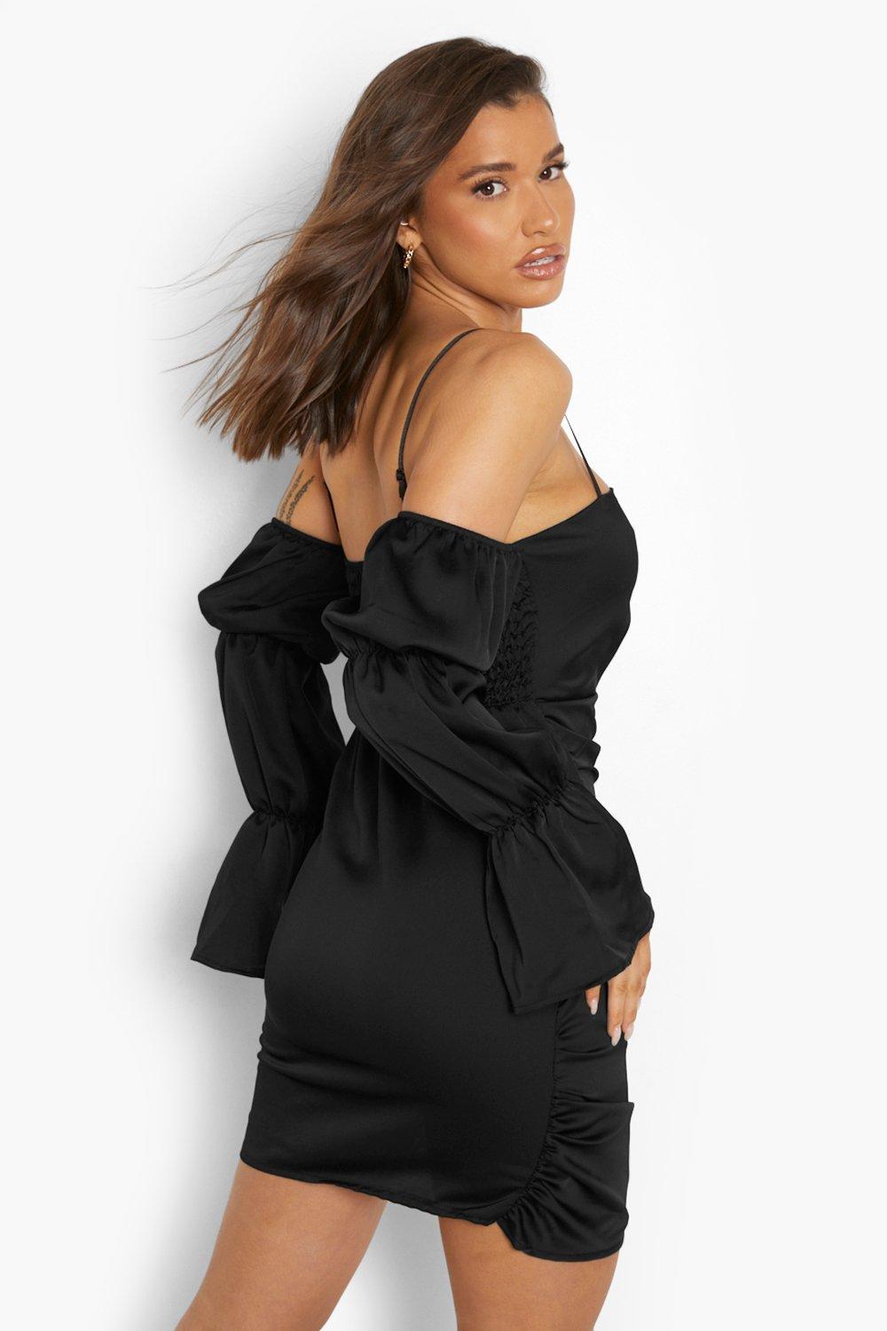 Bardot wrap mini dress hotsell