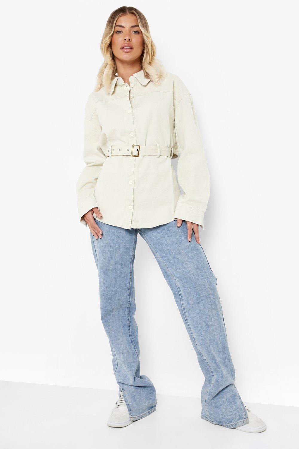 Basic Oversized Denim Shirt