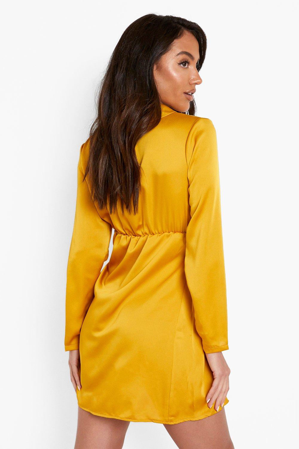 boohoo a line dress