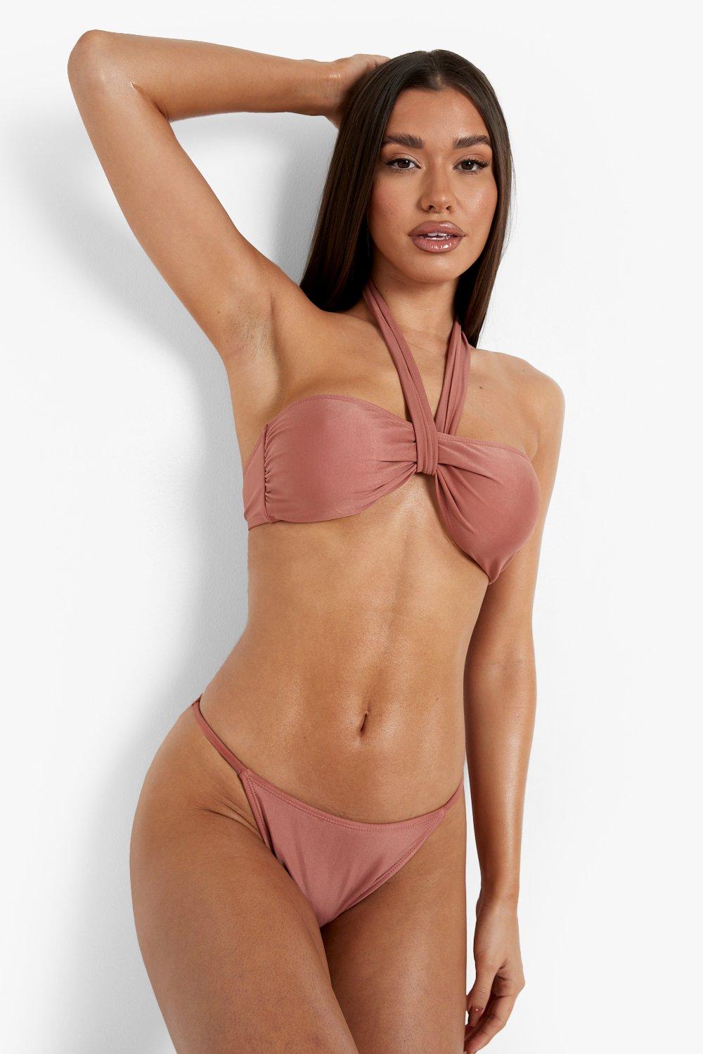 Tanga Bikini Bottoms boohoo USA