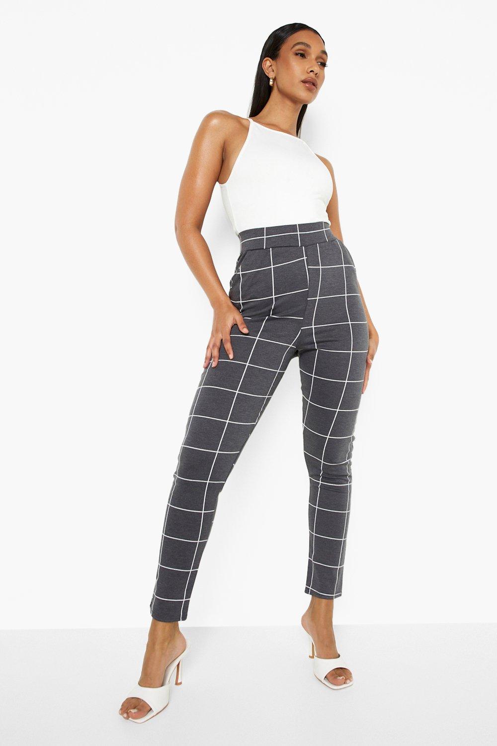 High waisted clearance skinny trousers