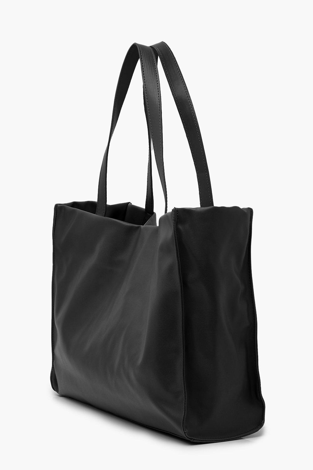 Boohoo black sales handbag