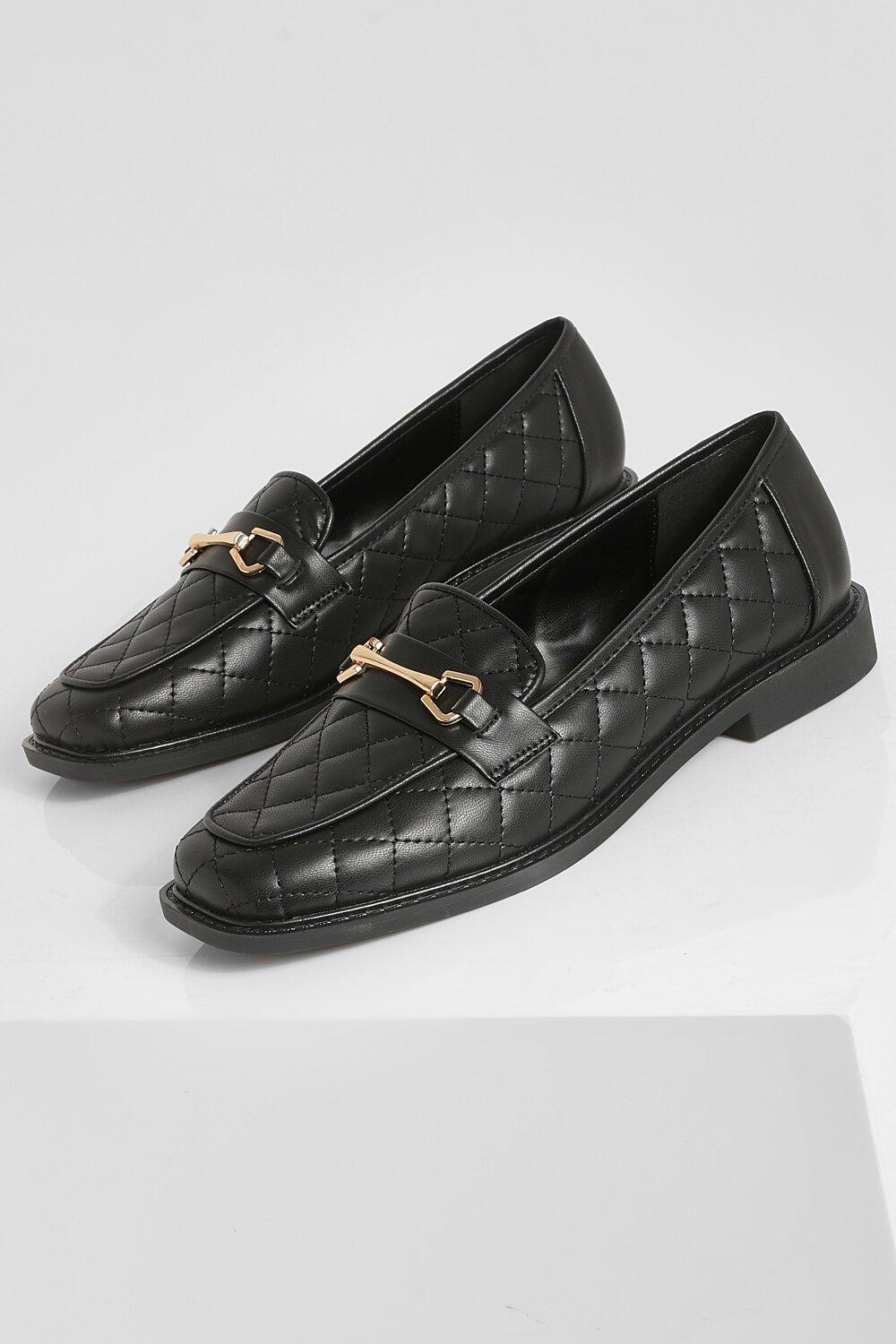 Quilted loafers store