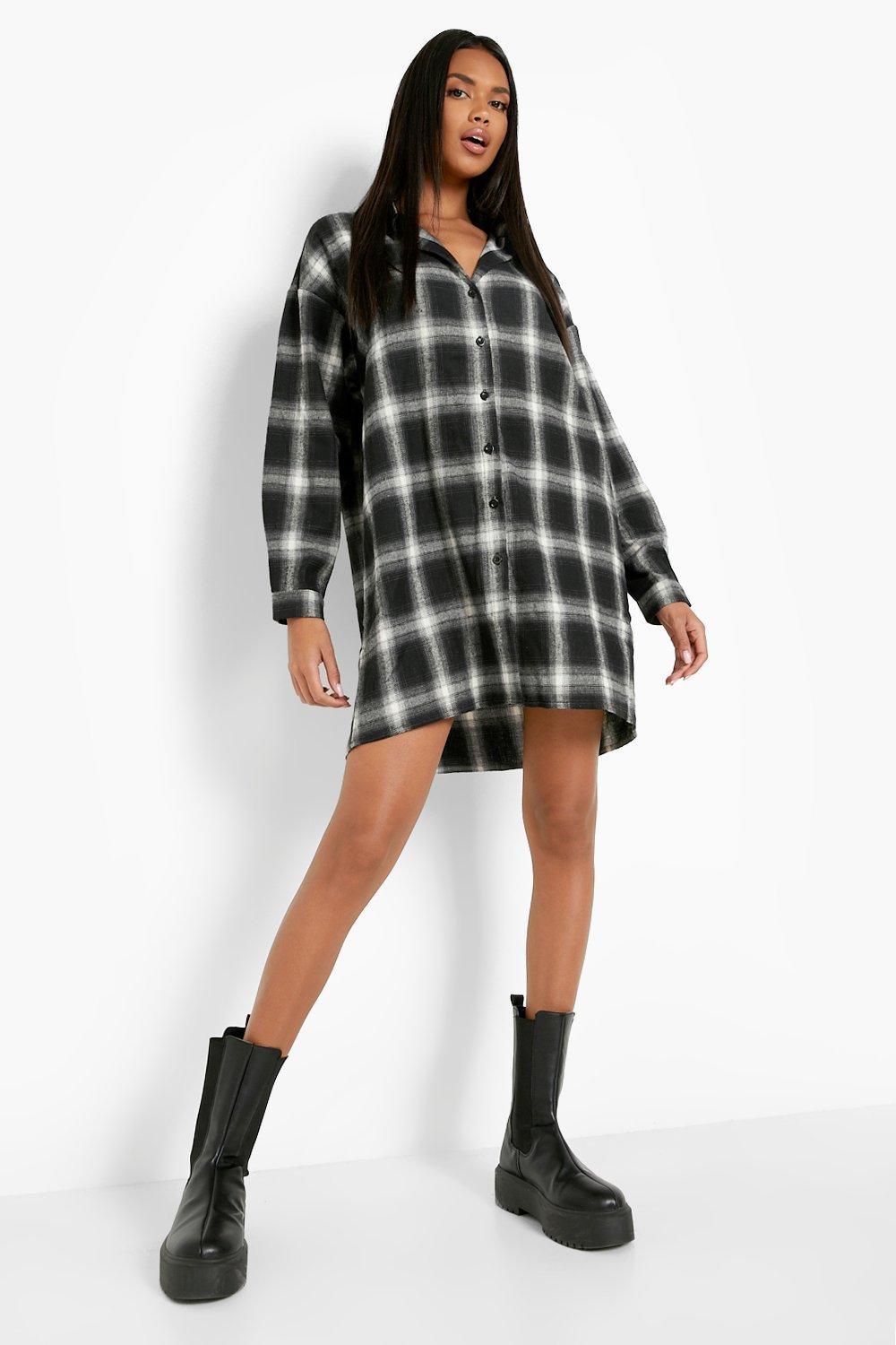 Flannel turtleneck outlet