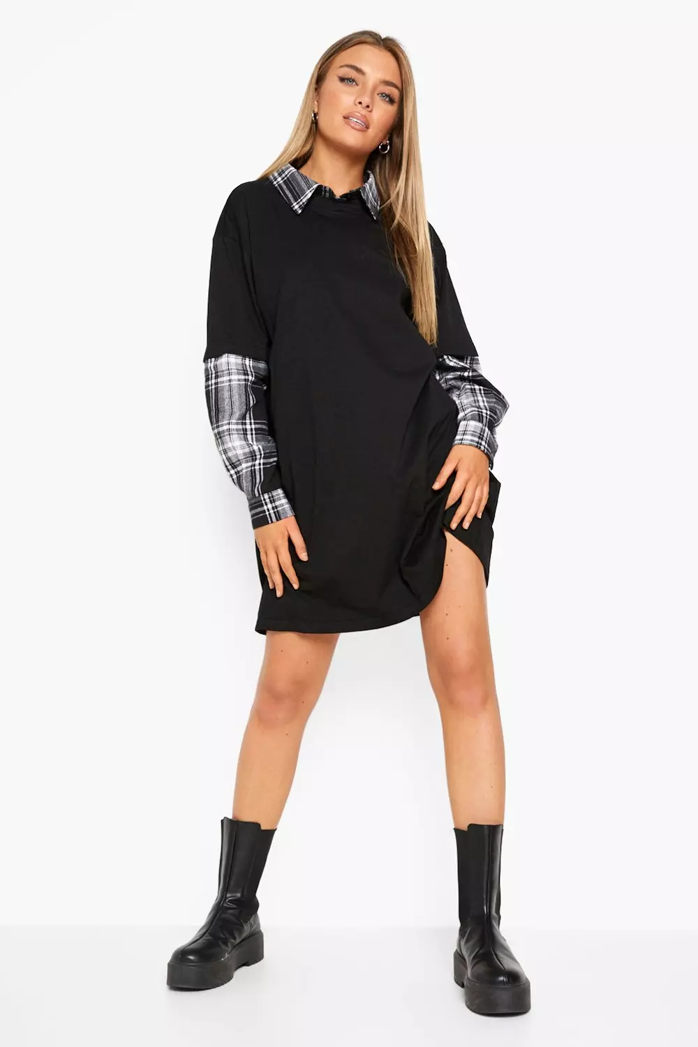 2 in 1 t shirt outlet dress