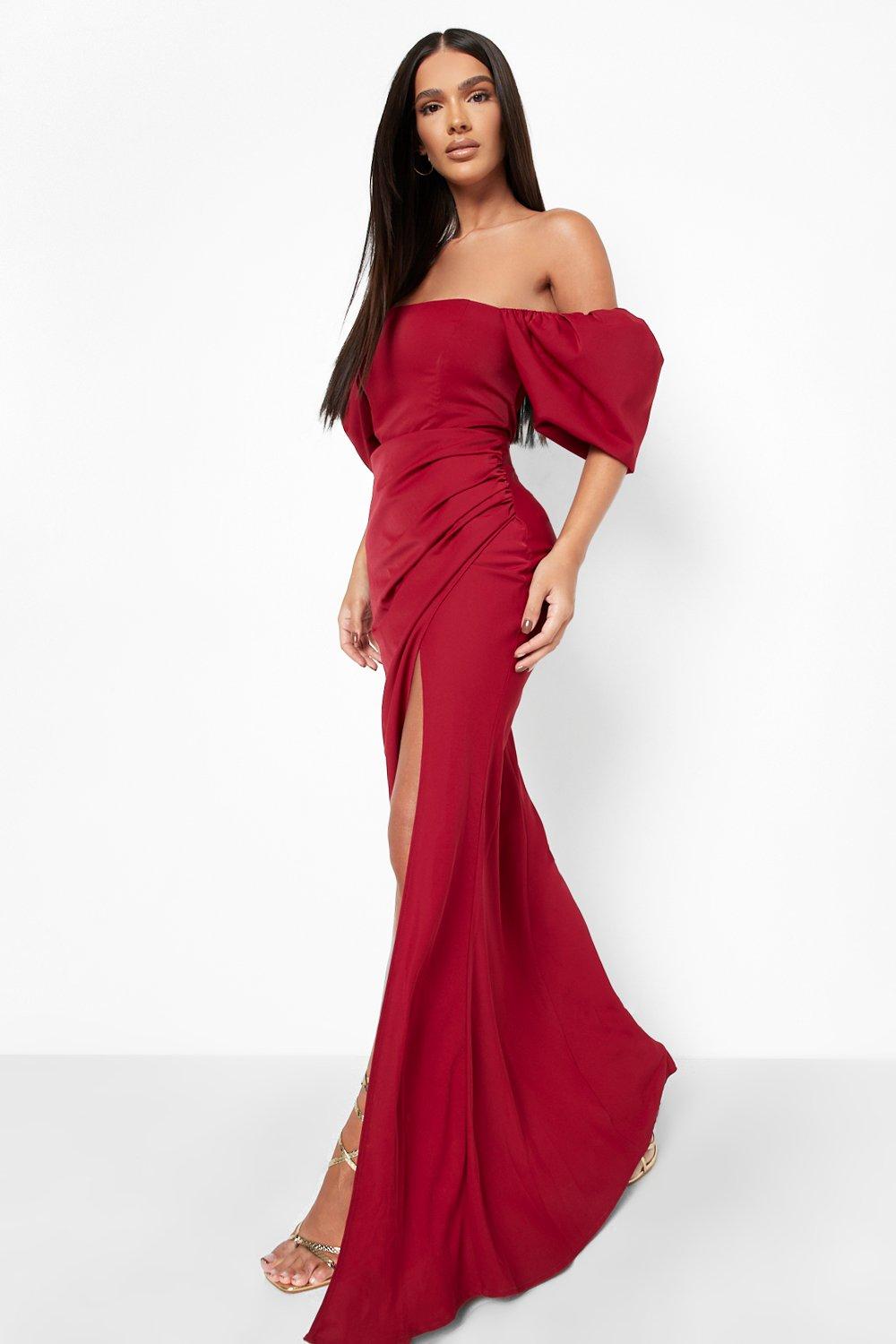 Boohoo hotsell evening dress