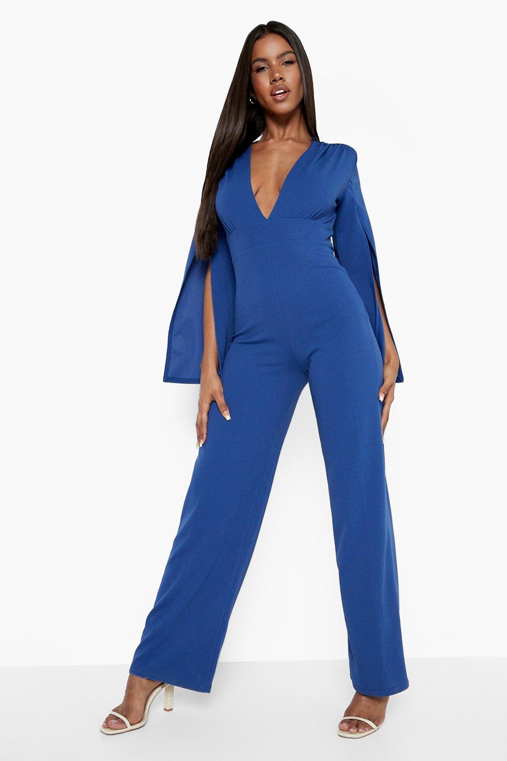 No store sleeve jumpsuit