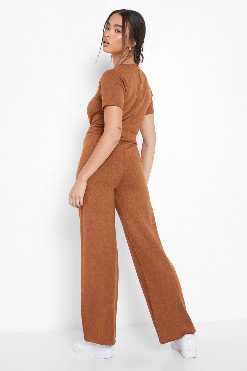 Knitted hotsell lounge jumpsuit